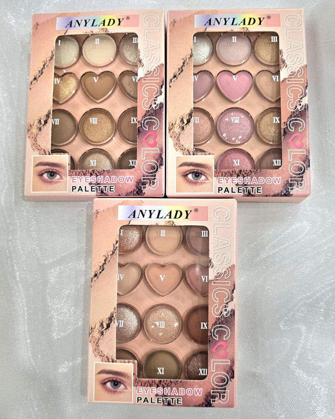 سایه ۱۲ رنگ شاین دار و مات